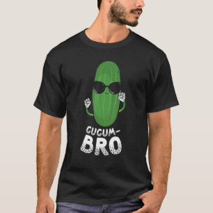 Camiseta Vegetais pepinos vegetais vegetarianos Vegan Cucum