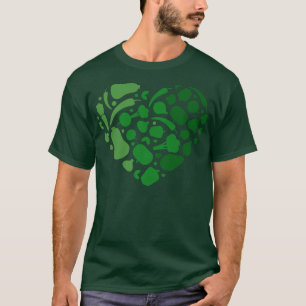 Camiseta Vegetais saudáveis de Comidas vegetais