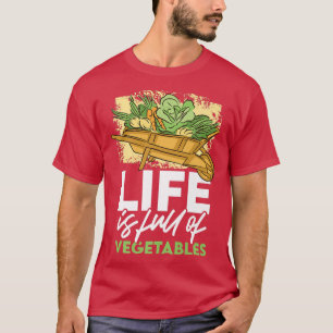 Camiseta Vegetais Vegan comendo agricultura orgânica de Com