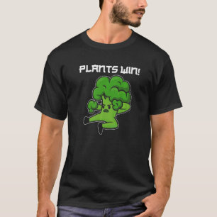 Camiseta Vegetais vencem vegetariano vegetariano direitos d