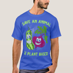 Camiseta Vegetais Vendem Plantas À Base De Plantas De Comid