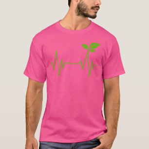 Camiseta Vegetal De Comida Inteiro Baseado Em Vegan HeartBe
