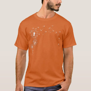 Camiseta Vegetal De Flor Animal Dandelion Fo
