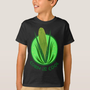 Camiseta Vegetal de milho de Fazenda de milho