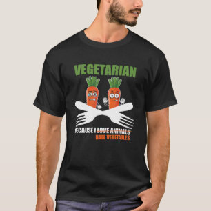 Camiseta Vegetal Porque Odeio Vegetais