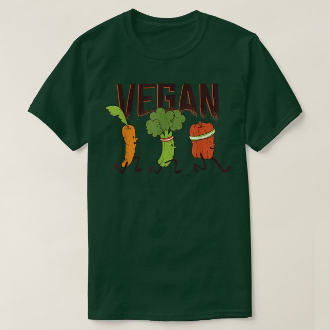 Camiseta Vegetal Tomate Corre Cenoura Broccoli Vegeta (Frente do Design)
