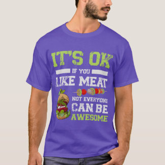 Camiseta Vegetarian Fast Food Vegan Veggie retro