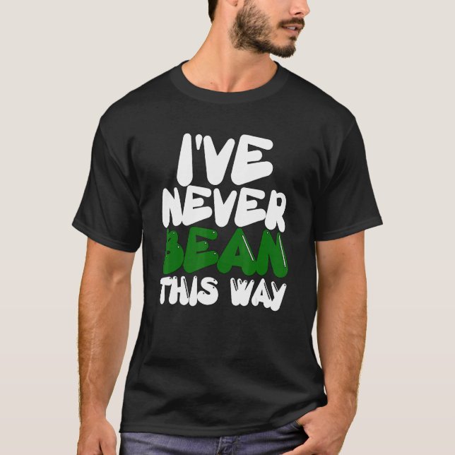 Camiseta Vegetariana Veggie Pun Eu nunca fui assim V (Frente)