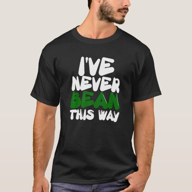 Camiseta Vegetariana Veggie Pun Eu nunca fui assim Ve (Frente)