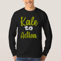 Vegetariana Veggie Pun Kale Para Ação Vegan Humor