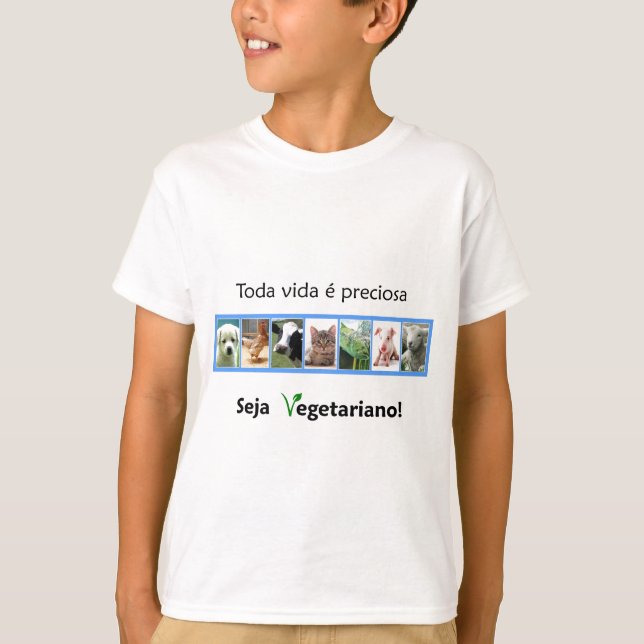 Camiseta Vegetarianismo (Frente)