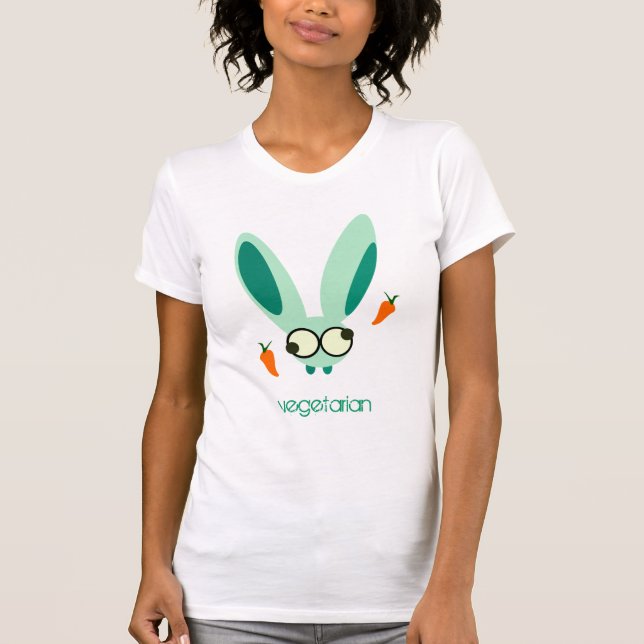 Camiseta vegetariano (Frente)
