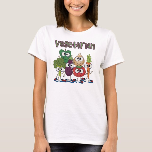 Camiseta Vegetariano (Frente)