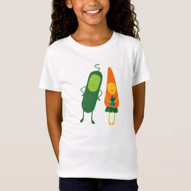 Camiseta Vegetariano-tempo! (Frente)