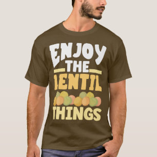 Camiseta Vegetariano Vagânico Aproveita A Piada Lentil