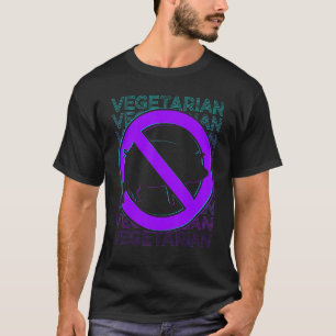 Camiseta Vegetariano Vegano Veganismo Retro