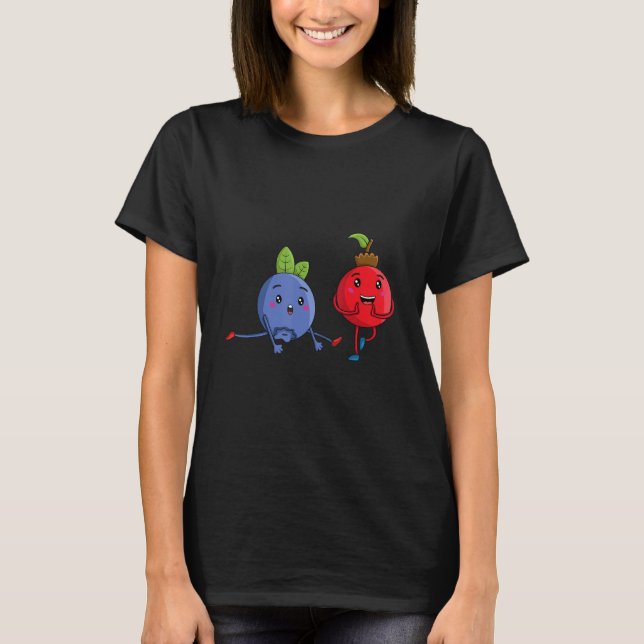Camiseta Veggie Power Berries Strength Vegan Protein Vegan (Frente)