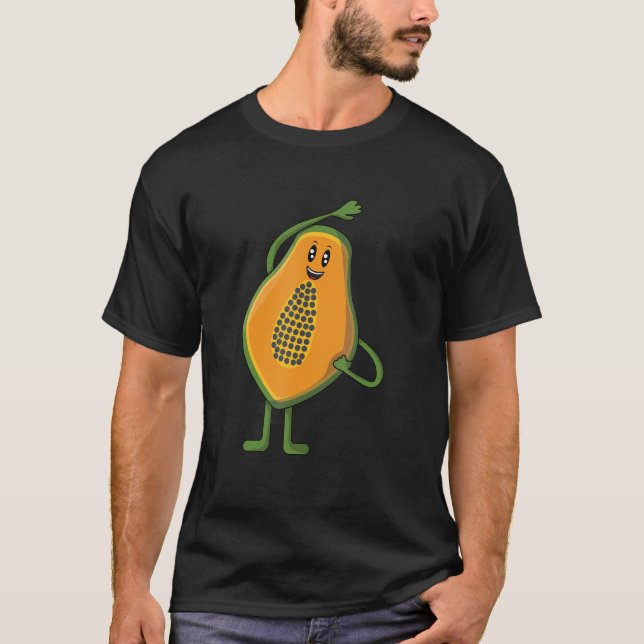 Camiseta Veggie Power Papaya Power Vegan Protein Vegan (Frente)