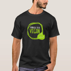 Camiseta Veggie Vegetarian Graças À Base De Plantas Vegan