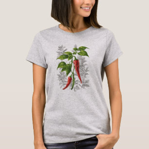 Camiseta Veggies 10 pimentos, pimentões, legumes, apimentad