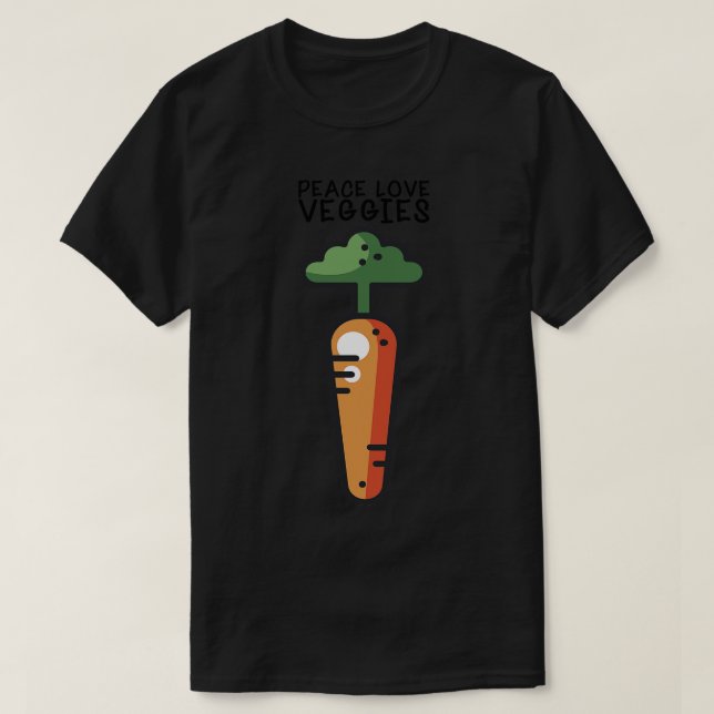Camiseta Veggies Vegan (3) (Frente do Design)