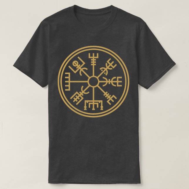 Camiseta Vegsvisir a copassquot viking (Frente do Design)