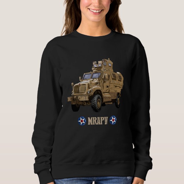 Camiseta veículo americano MRAP protegido contra emboscadas (Frente)