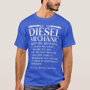 Camiseta Veículo Automóvel De Definição Mecânica Diese