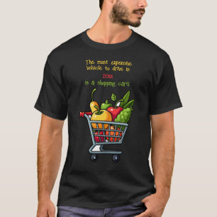 Camiseta Veículo caro Editável é um Carrinho de Compro