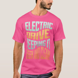 Camiseta Veículo Carro Elétrico Energia Híbrido Eletro Driv