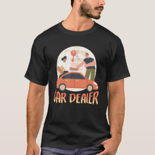 Camiseta Veículo Comerciante Engraçado Automóvel