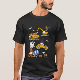 Camiseta Veículo de Construção - Pumpkin de Caminhão de Cra