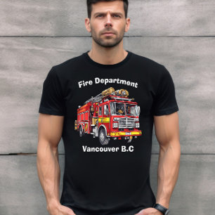 Camiseta Veículo de emergência diurno em espera