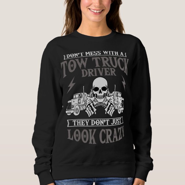 Camiseta Veículo de recuperação de destroços do condutor de (Frente)