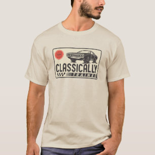 Camiseta Veículo de Transmissão Manual com Formação Clássic