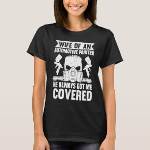 Camiseta Veículo Detalhador Automóvel De Pintor Automóvel A