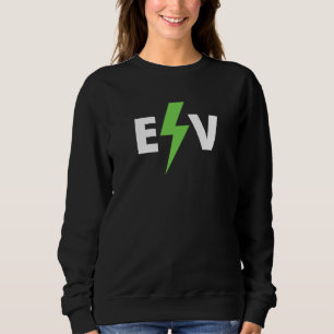 Camiseta Veículo Elétrico EV legal, Vida EV, Elétrica Engra