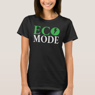 Camiseta Veículo elétrico EV Modo Ecológico