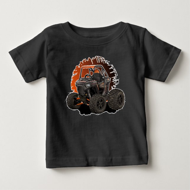 Camiseta Veículo off-road de desenho animado UTV (Frente)