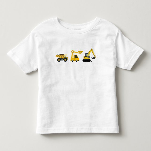 Camiseta Veículos de Construção – Caminhão Basculante (Frente)