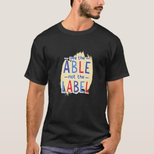 Camiseta Veja A Capa Não O Autismo Da Etiqueta