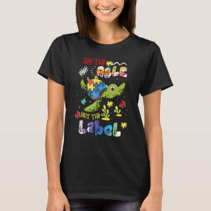 Camiseta Veja A Habilidade Não É A Consciência Do Autismo D