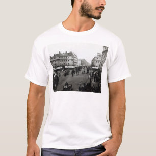 Camiseta Veja abaixo da rua de Oxford, Londres, c.1890