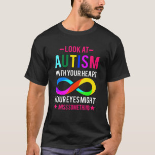 Camiseta Veja Autismo Quebra-cabeça Piece Autismo Autismo