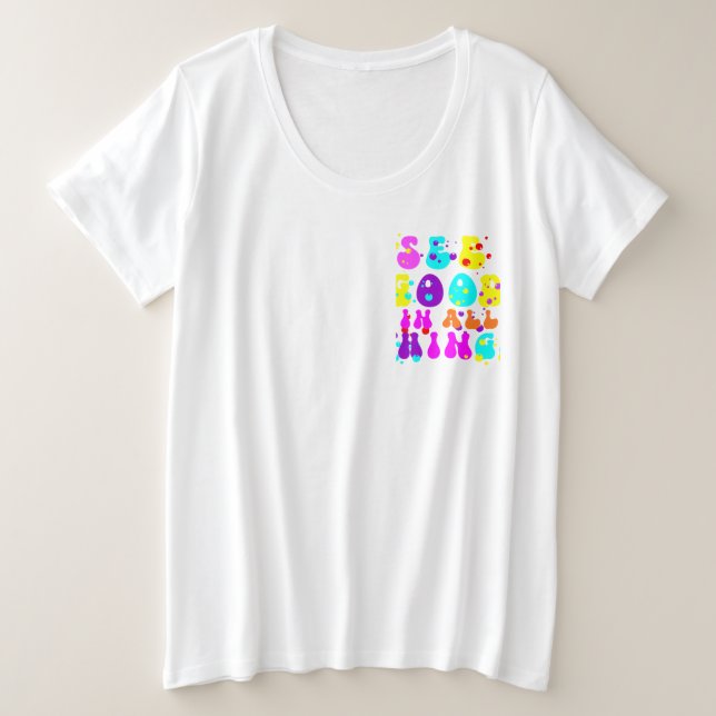 Camiseta Veja Bom em Todas as Coisas (Frente do Design)