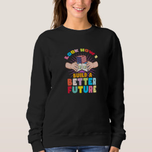 Camiseta Veja como construo um futuro melhor para a minha G