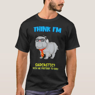 Camiseta Veja-Me Fingir-Me De Me Preocupar Com Uma Citação