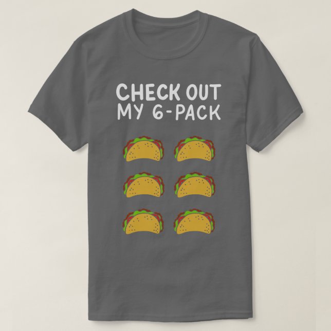 Camiseta Veja Meu Cinco Pacotes De Mayo Taco Mexicano (Frente do Design)