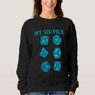 Camiseta Veja Meu Dice De Seis Embalagens Para Dragões D20