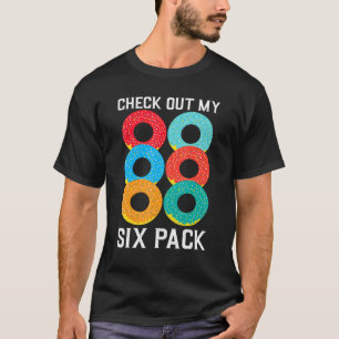 Camiseta Veja Meu Gym De Rosquinha De Seis Pacotes